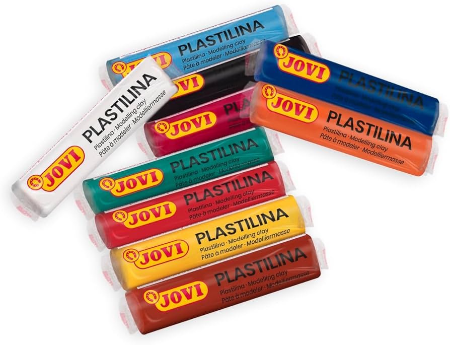 Plastilina Unicolor Detallada Grande