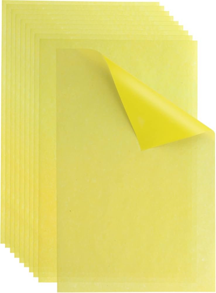 Papel Calcante amarillo