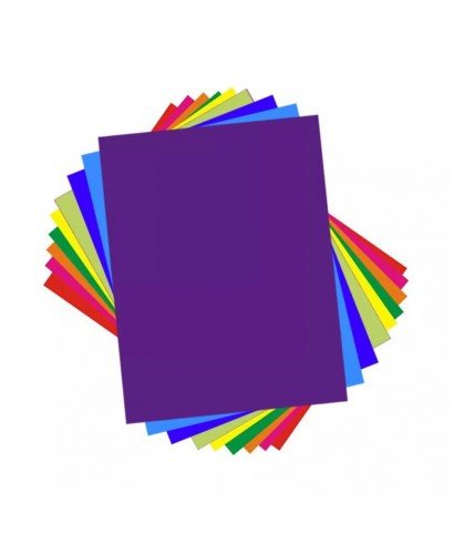 Hojas de Colores Media Carta