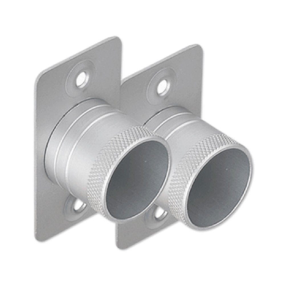 Base Plana De Aluminio para Cortina 1/2