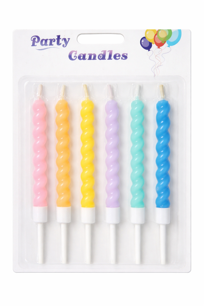 Vela de Cumpleaño Mediana paquete