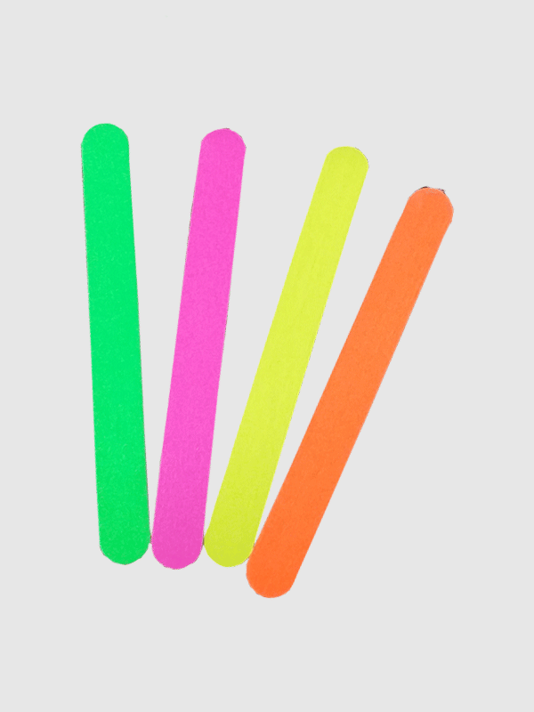 Lima de uñas neon