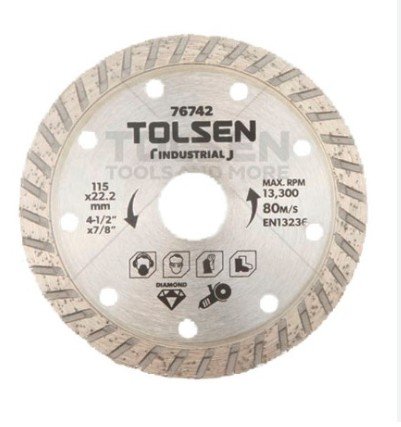 Disco diamantado turbo 4 1/2"