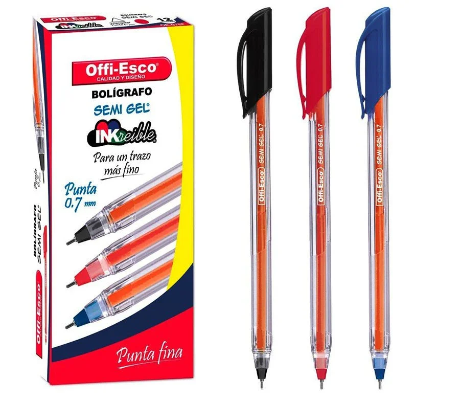 Bolígrafo de Semi Gel
