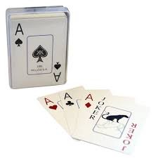 Cartas Pocker plasticas