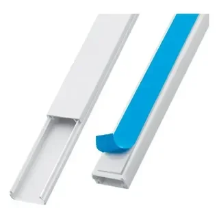 Canaleta De Pvc 20x10mm x 2mt