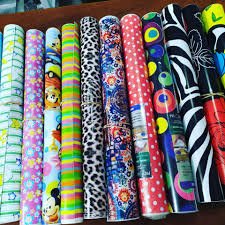 Papel contac animados pliegos