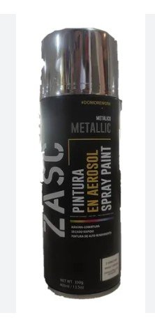 Pintura en Aerosol Cromado Garvanizado 300ml