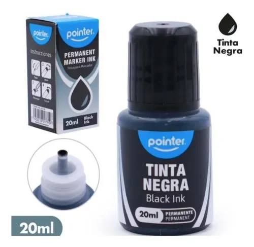 Tinta para maracador permanente