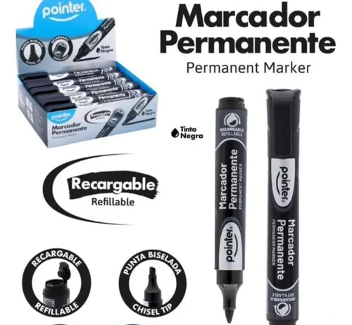 Marcadores permanentes recargable