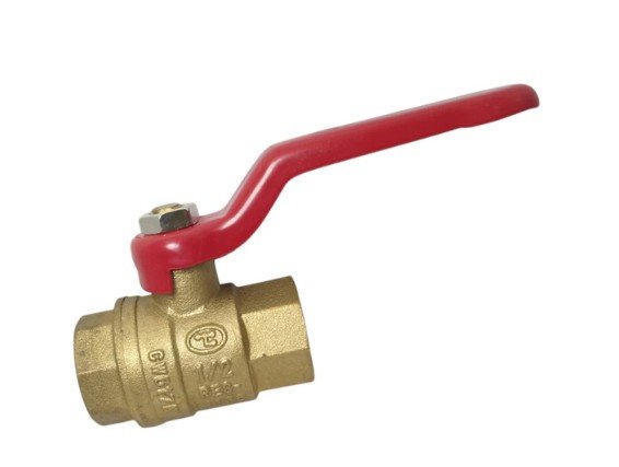 Llave de Paso 1/2 (Material: Bronce) Grimax