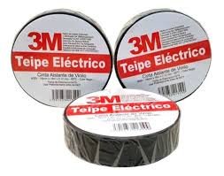 Cinta Negra Aislante Teipe Grande