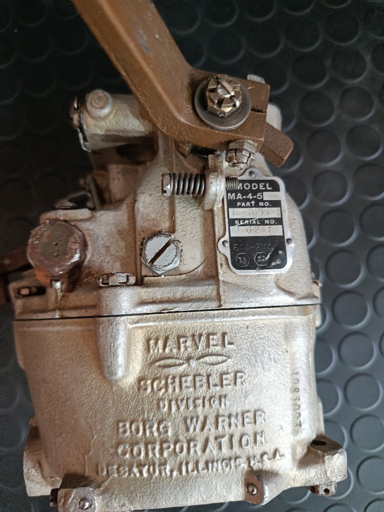 10-4893-1-H CARBURETOR ASSEMBLY, MA-4-5