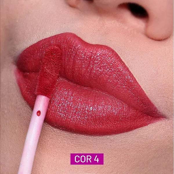 Batom Líquido Secret Glow Matte SP COLORS Cor 04