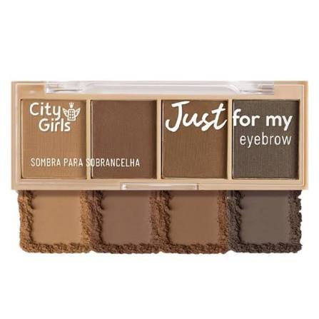 Paleta sombra sobrancelhas City Girls