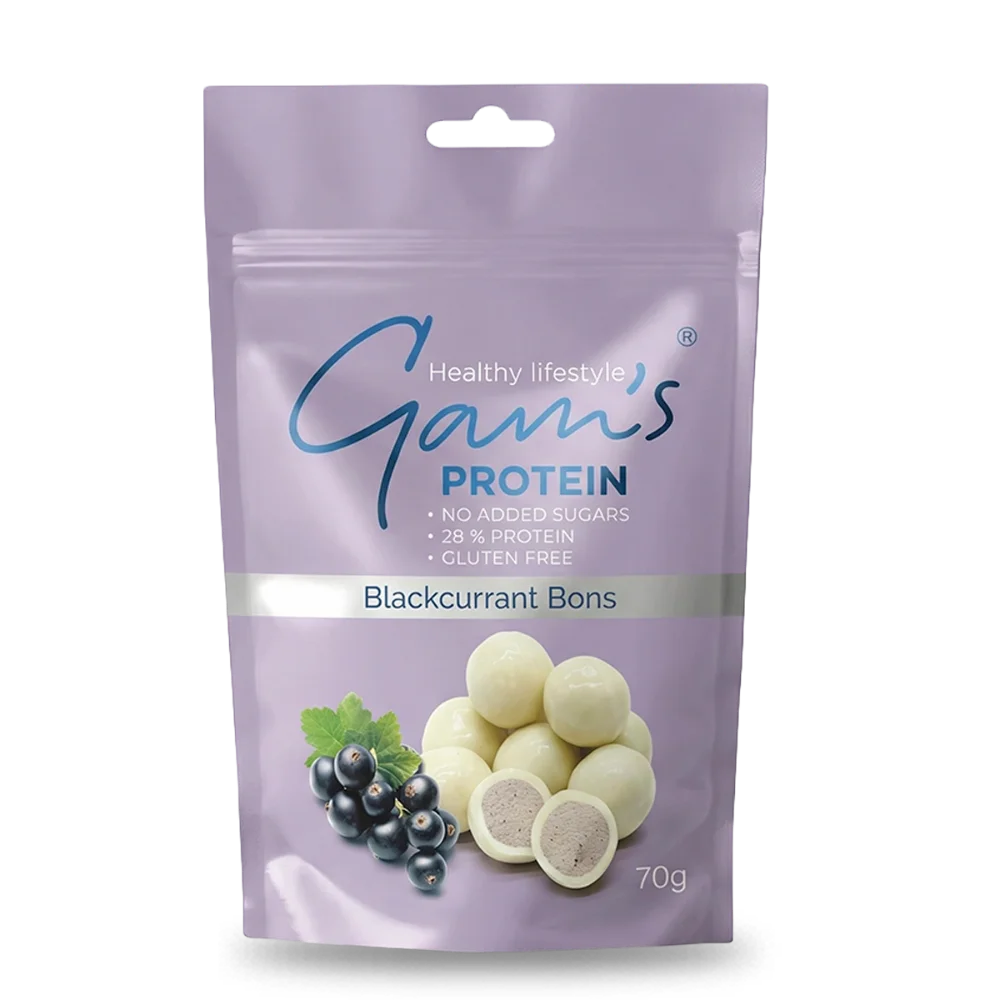 Protein Blackcurrant Bons 70g Gams