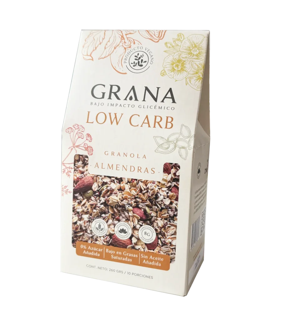 Granola Low Carb Almendras 260 grs Grana