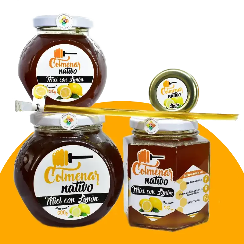 Miel con Limón 250grs