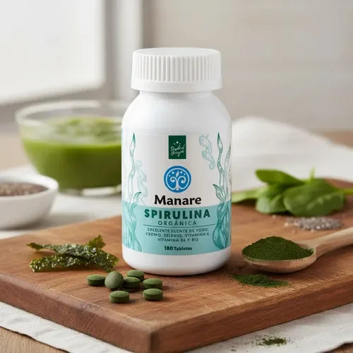 Spirulina 180 Tabletas Manare
