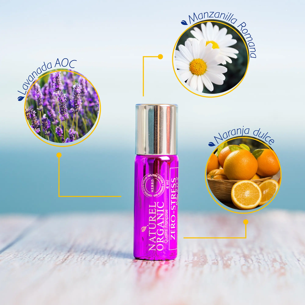 Roll On Zero Stress 4ml Naturel Organic