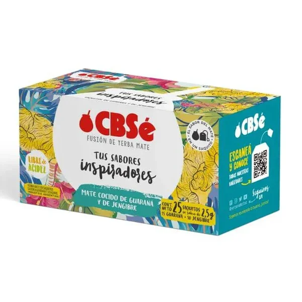 Mate Cocido Guaraná Y Jengibre CBSE