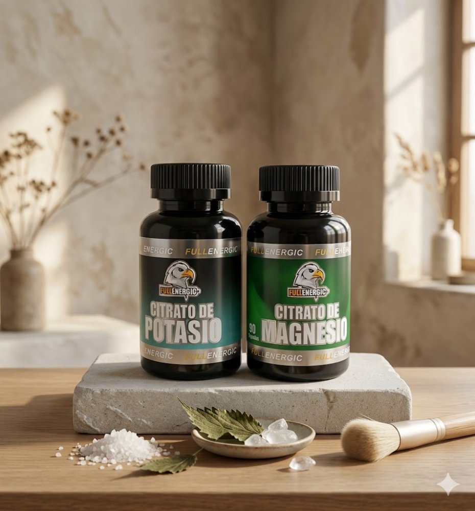 Pack citratos magnesio y potasio Full Energic