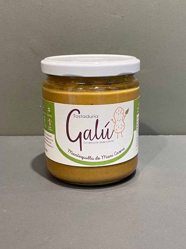 Mantequilla de Mani Galú 500g Sabores