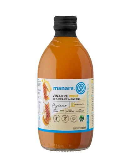 Vinagre Sidra de Manzana Con Miel 500ml