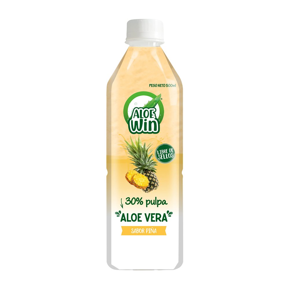 Aloe Vera Sabor Piña 500ml Aloe Win