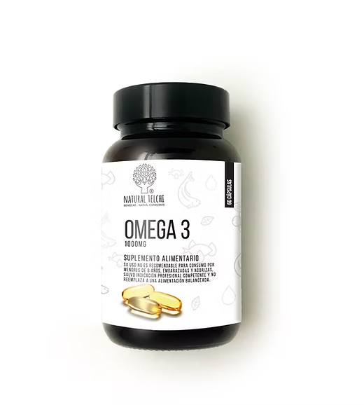 Omega 3 1000mg 60capsulas Natural Telchi