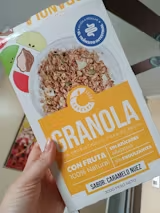 Granola Probiótica Caramelo Nuez 300g Cascara Foods