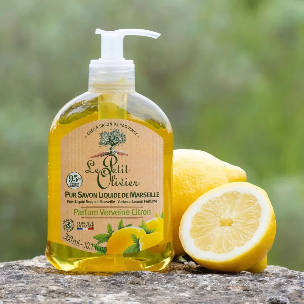 Jabon Liquido de Marseille Verbena Limon 300ml Le Petit Olivier