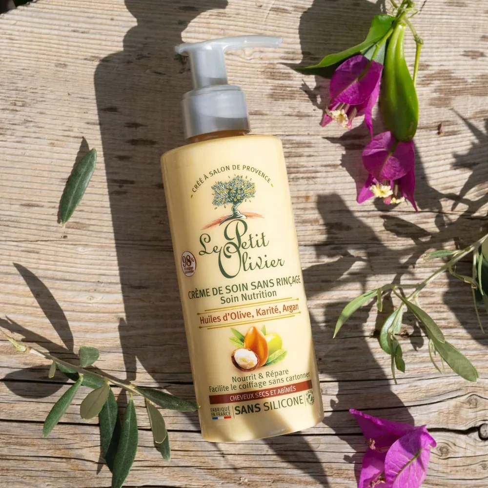 Crema de Peinar para cabello seco o dañado 200ml Le Petit Olivier