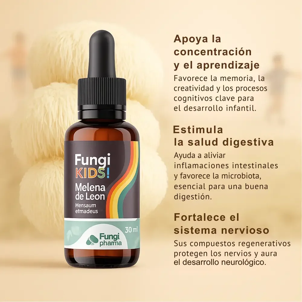 Melena de león kids en gotitas 30ml FungiPharma