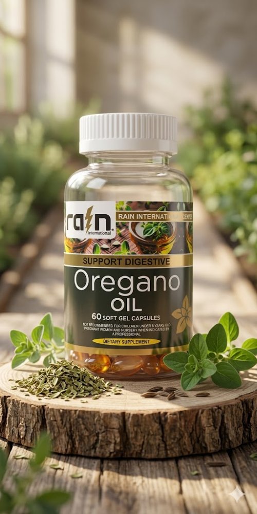 Oregano Oil 60 Capsulas Rain