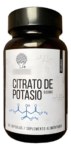 Citrato de Potasio 60capsulas Natural Telchi