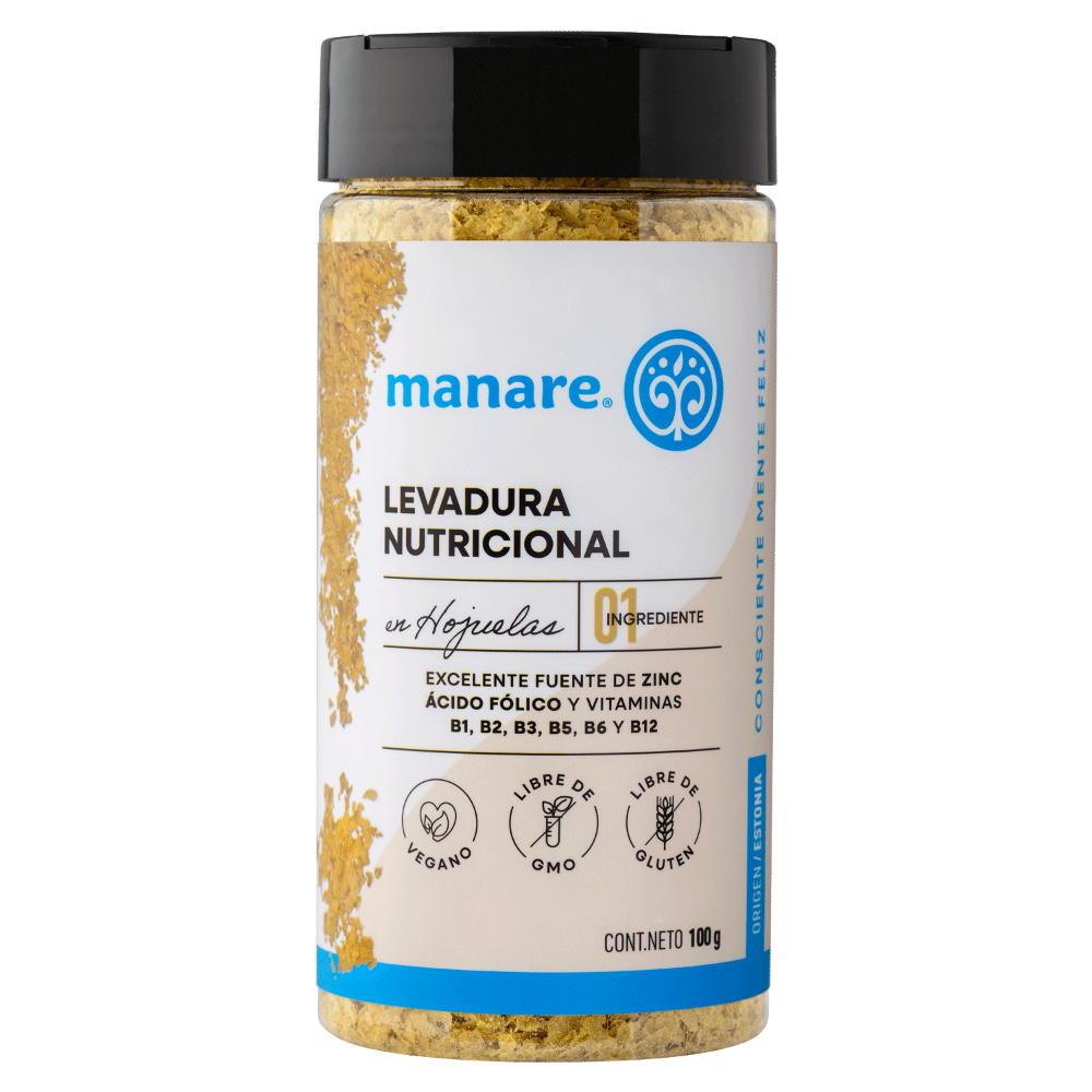 Levadura Nutricional en Hojuelas 100g Manare