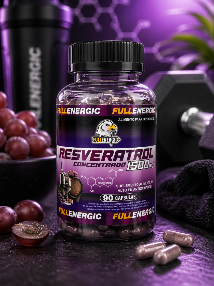 Resveratrol 90 Capsulas FullEnergic