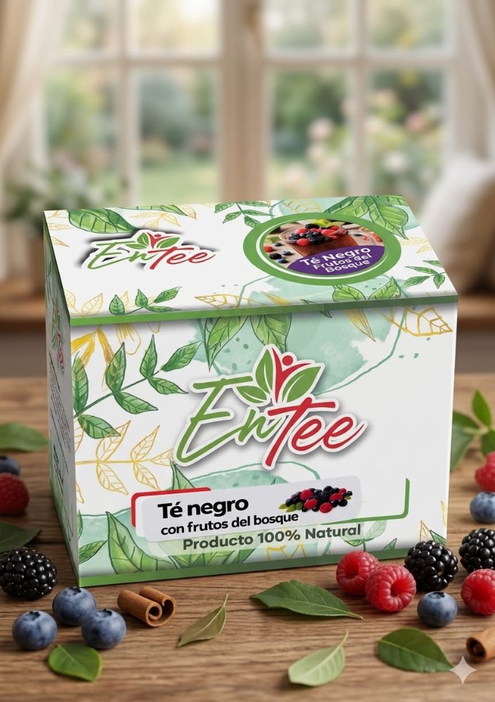 Te Negro con frutos del bosque EnTee