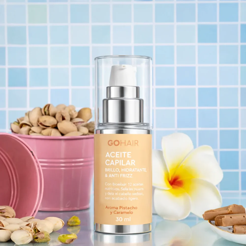Aceite Capilar Pistacho Caramelo 30ml GoNails