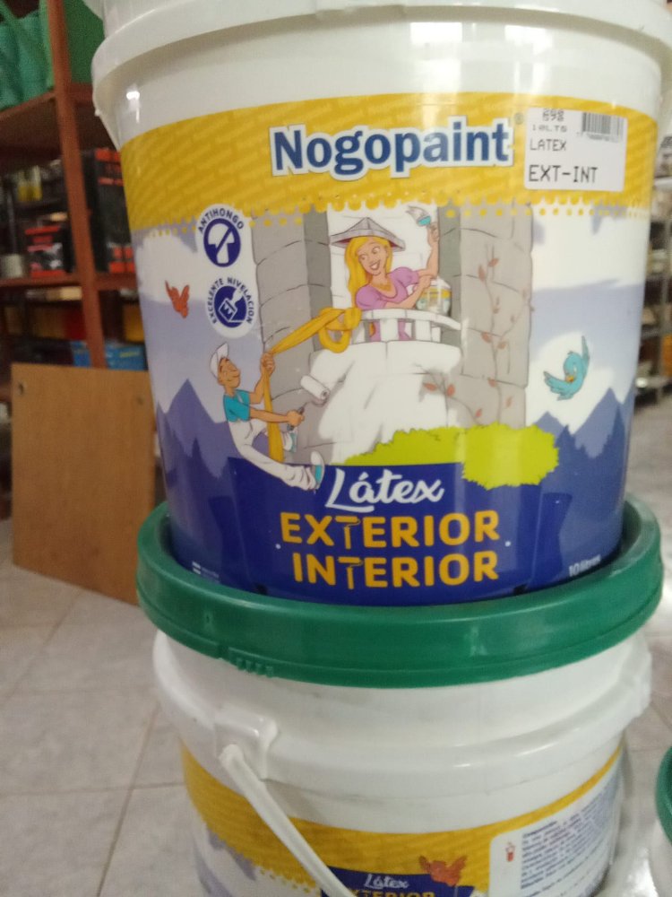 Nogopaint 10 Litros latex EXTERIOR-INTERIOR