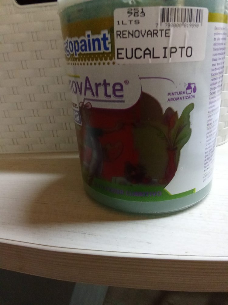 Nogopaint 1lts Reno Latex Inter EUCALIPTO