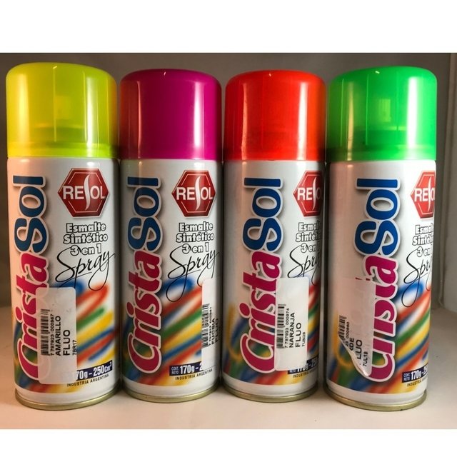 Aerosol CristaSol Esmalte sintético. RELANZAMIENTO!