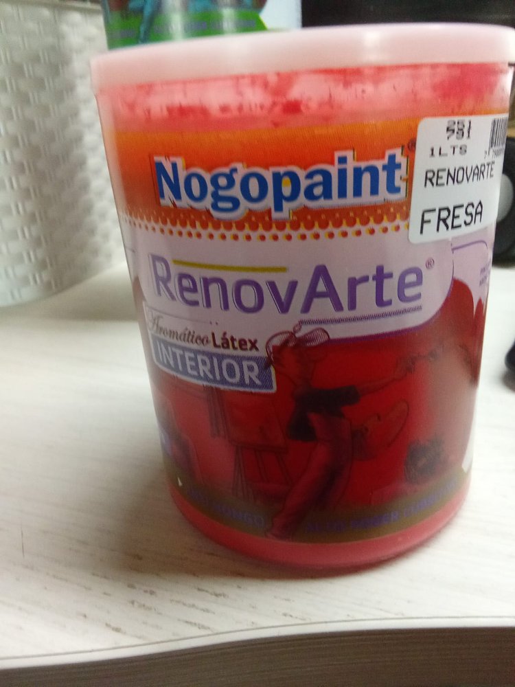 Nogopaint  1 ltos Renovarte Latex  Interior FRESA