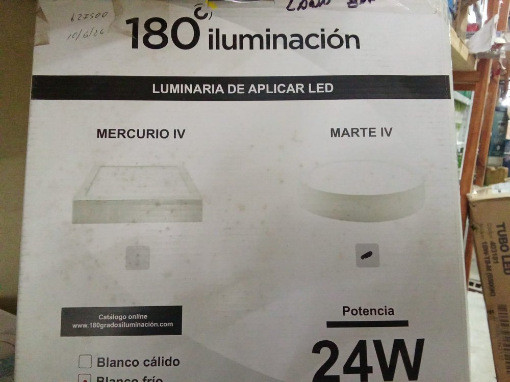 180 ILUMINACION 24 W LUNIMANARIA DE APLICAR LED