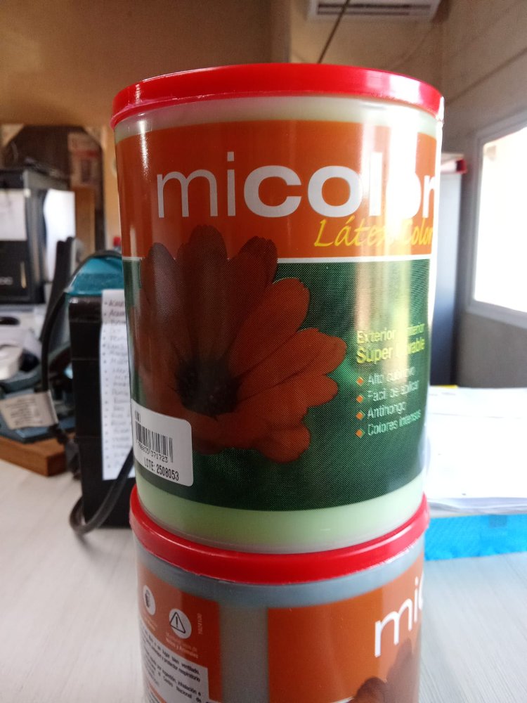 MI COLOR 1L LATEX COLOR HELECHO