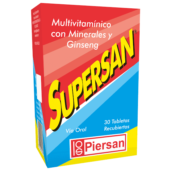 Supersan x30 tabletas