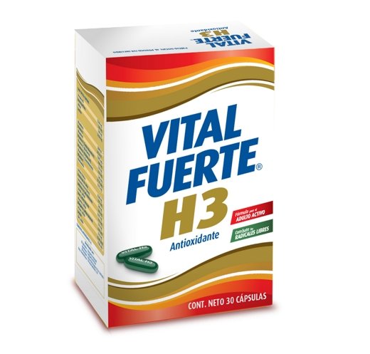 Vital fuerte h3 x30 cápsulas