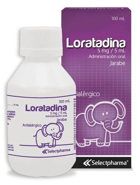 loratadina jarebe de select de 120ml