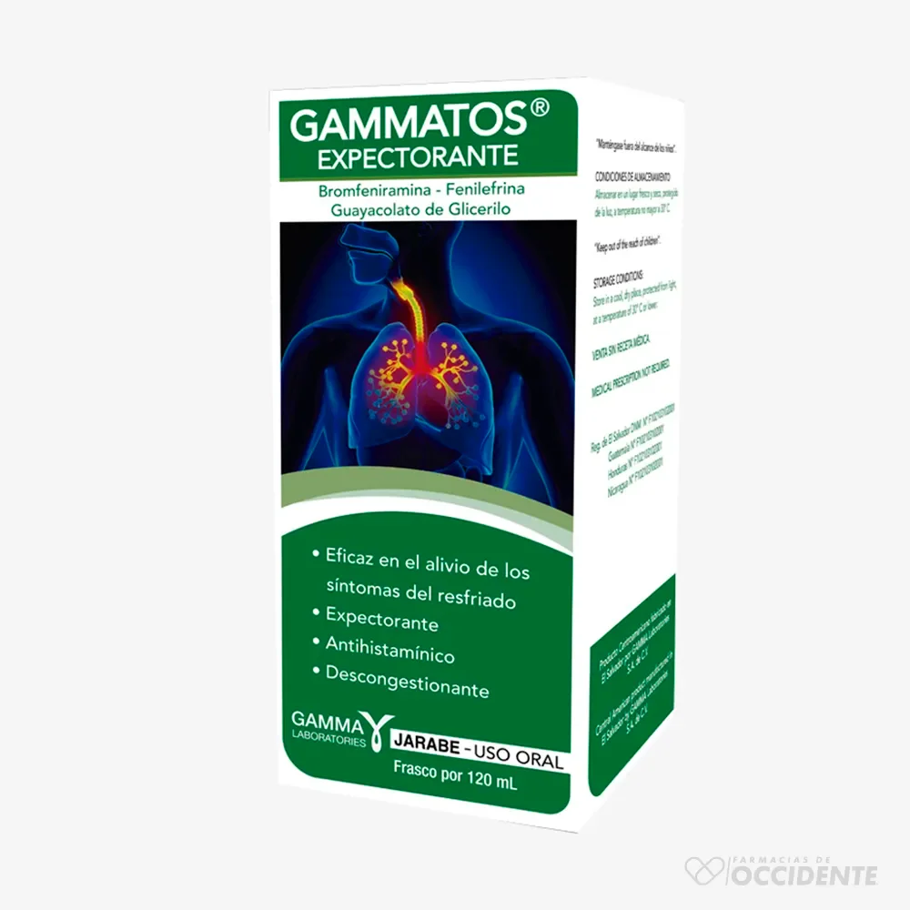 Gammatos expectorante jarabe
